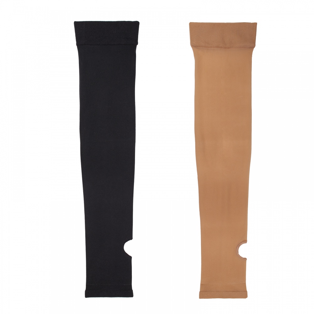 ストッキング風アームカバー